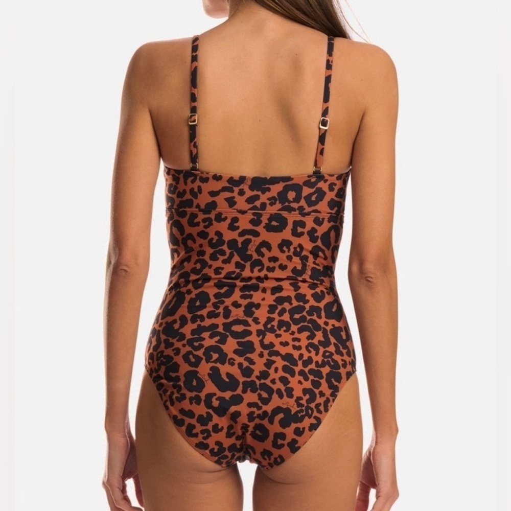 NWT Wolford Leopard Print Women's Swimsuit size XS - Picture 3 of 13